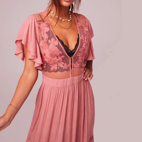 All You Need is Love Mauve Maxi Dress - Picture 7 of 7